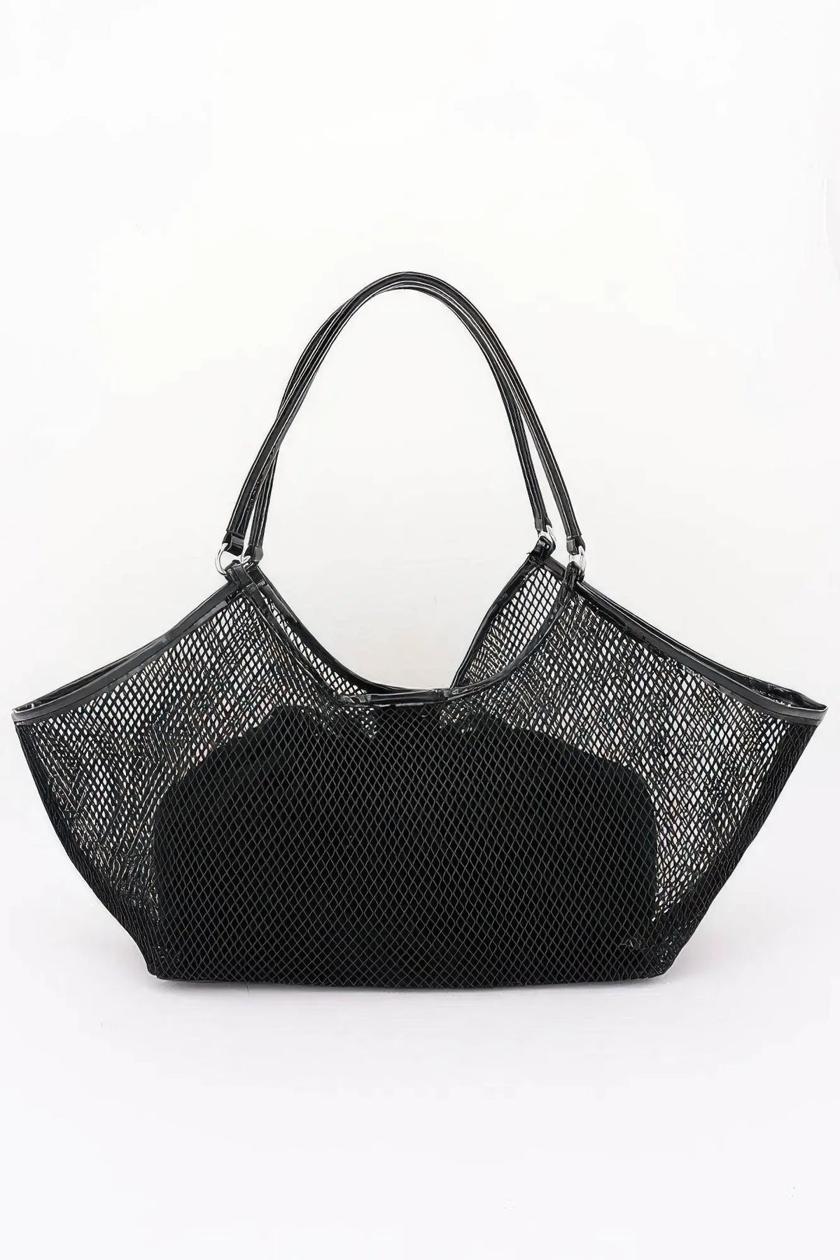 Women's Tote Bag Mesh With Removable Liner BYMANYC ® New York CONTEMPORARY AIRY VERSATILE SHOPPER - New Collection by BYMANYC New York