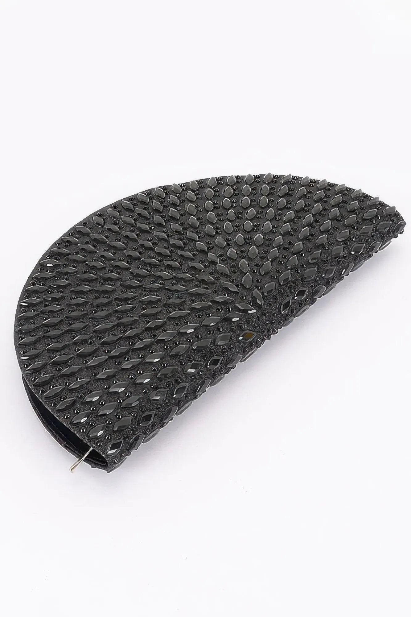 Women's Party Clutch Rhinestone Half Moon BYMANYC ® New York SPARKLING ELEGANT EVENING PURSE - New Collection by BYMANYC New York