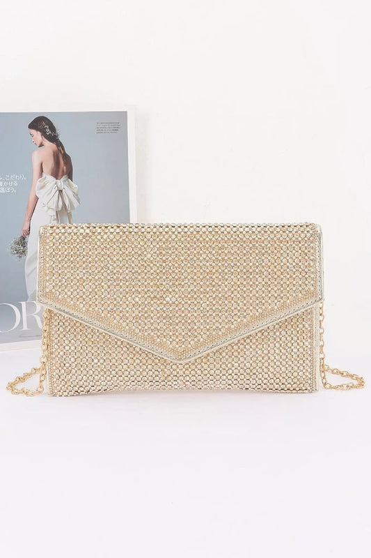 Women's Party Clutch Rhinestone Envelope BYMANYC ® New York SPARKLING ELEGANT EVENING PURSE - New Collection by BYMANYC New York
