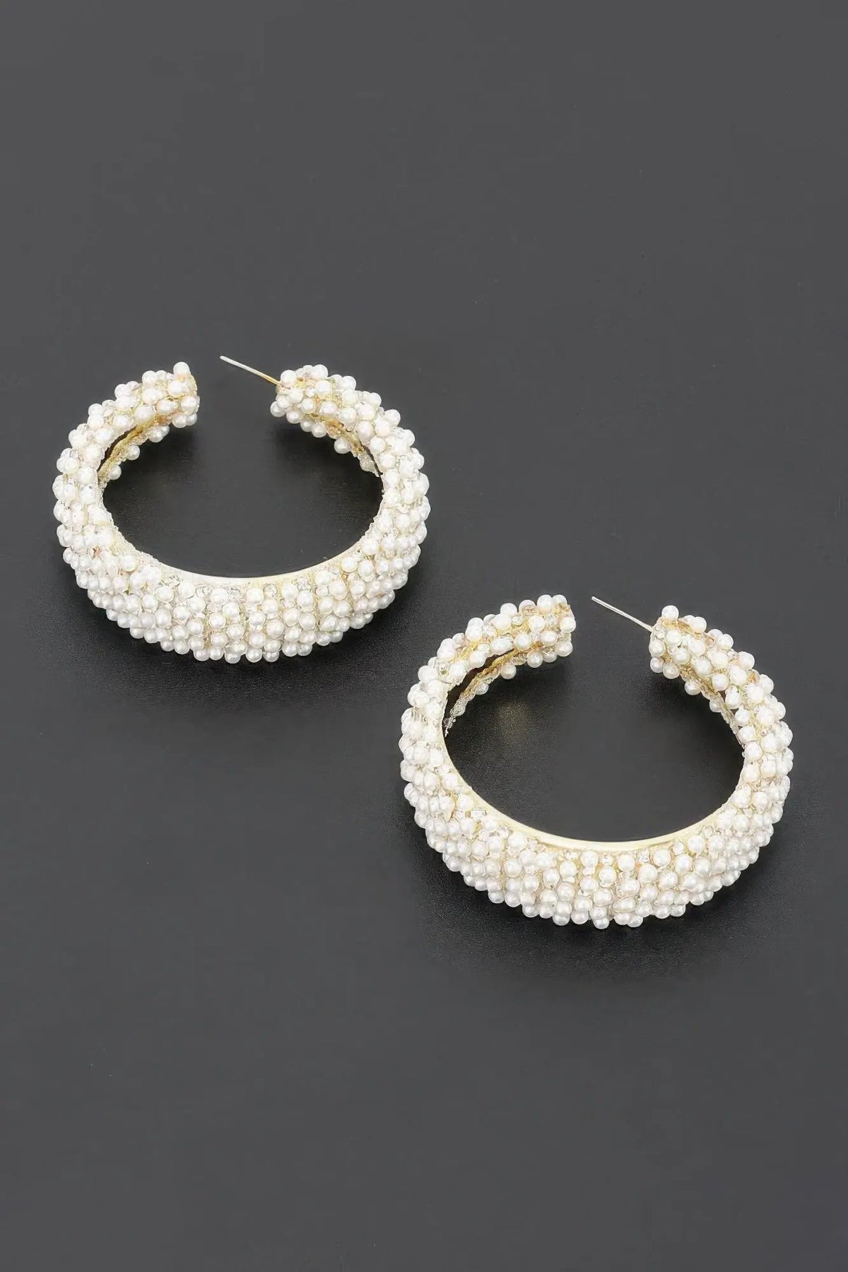 Women's Earrings Hoops Pearl BYMANYC ® New York MADISON PEARL - New Collection by BYMANYC New York