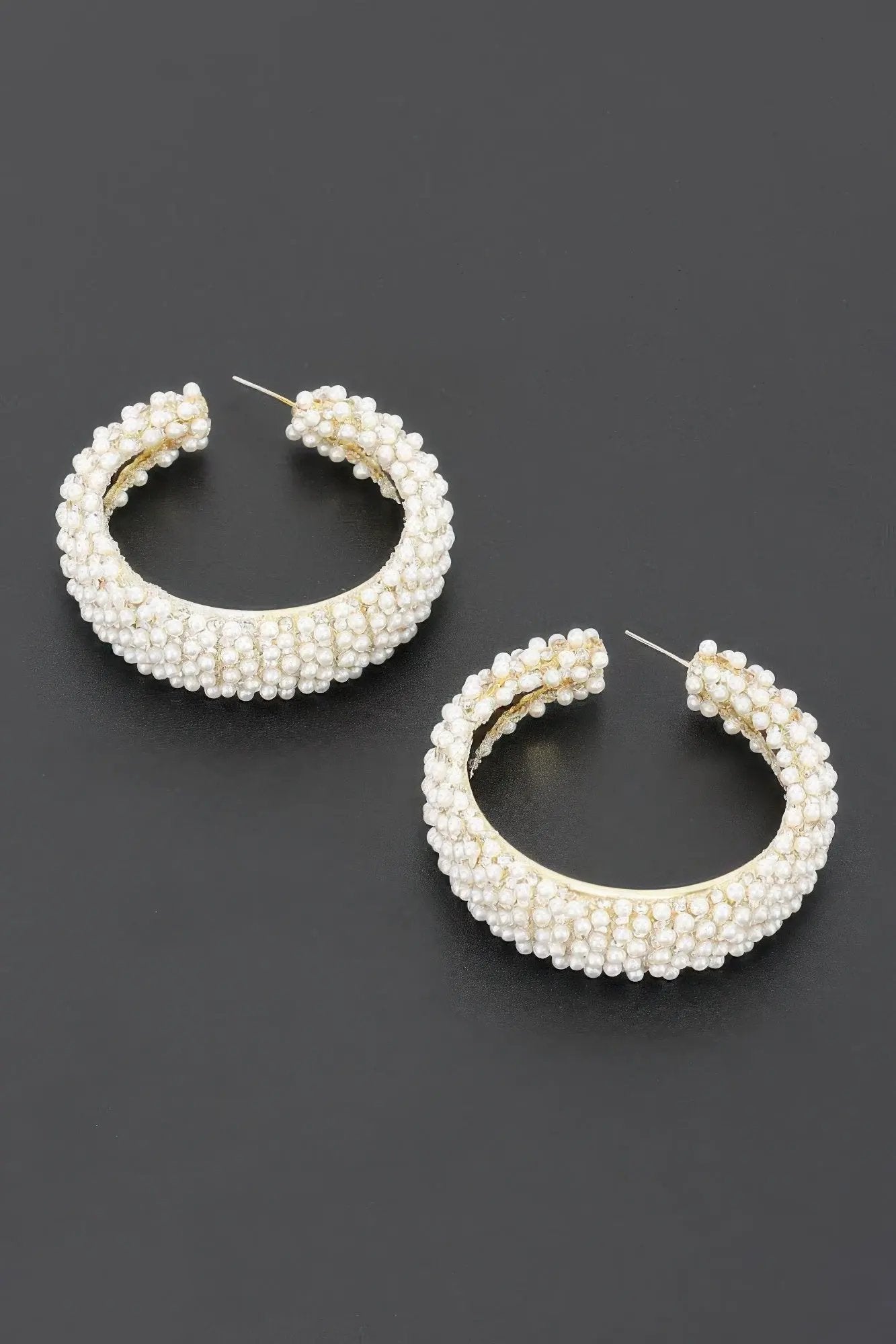 Women's Earrings Hoops Pearl BYMANYC ® New York MADISON PEARL - New Collection by BYMANYC New York