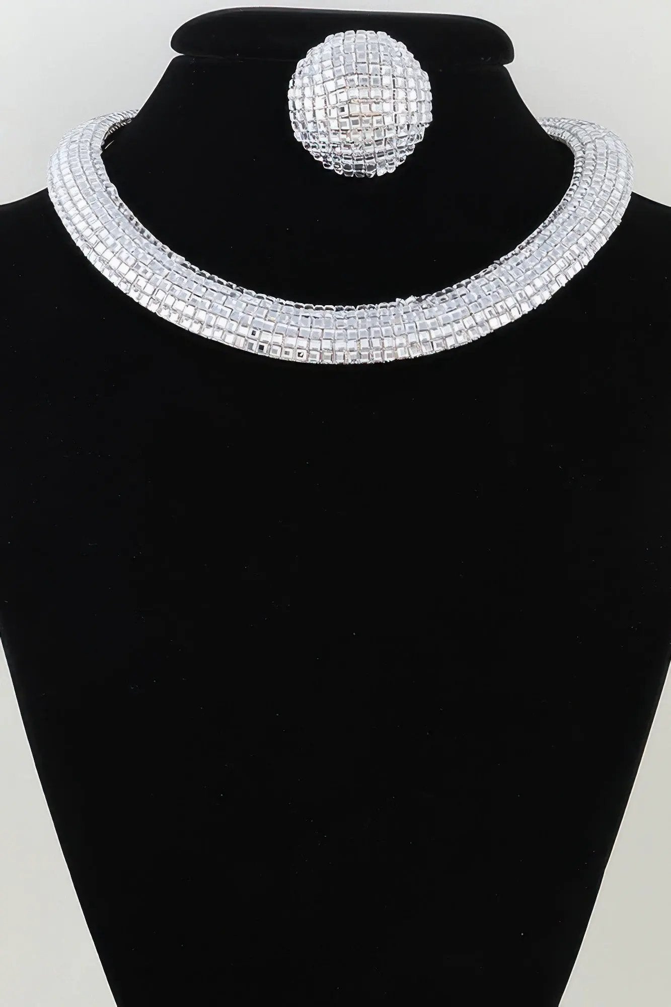 Women's Necklace Set Choker BYMANYC ® New York TRIBECA DISCO - New Collection by BYMANYC New York