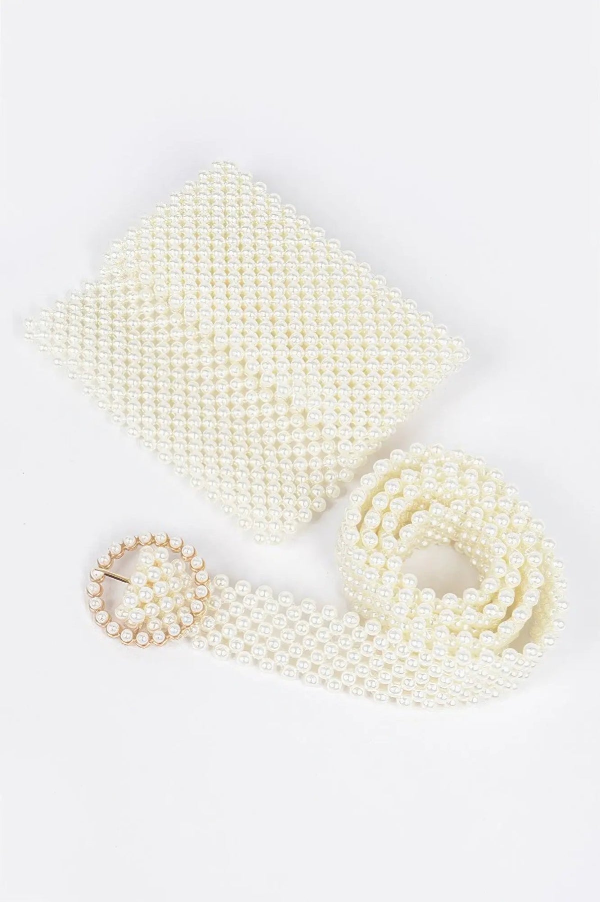 WOMEN'S BELT ASTORIA Faux Pearl Bag New Collection BYMANYC ® New York by BYMANYC ® New York