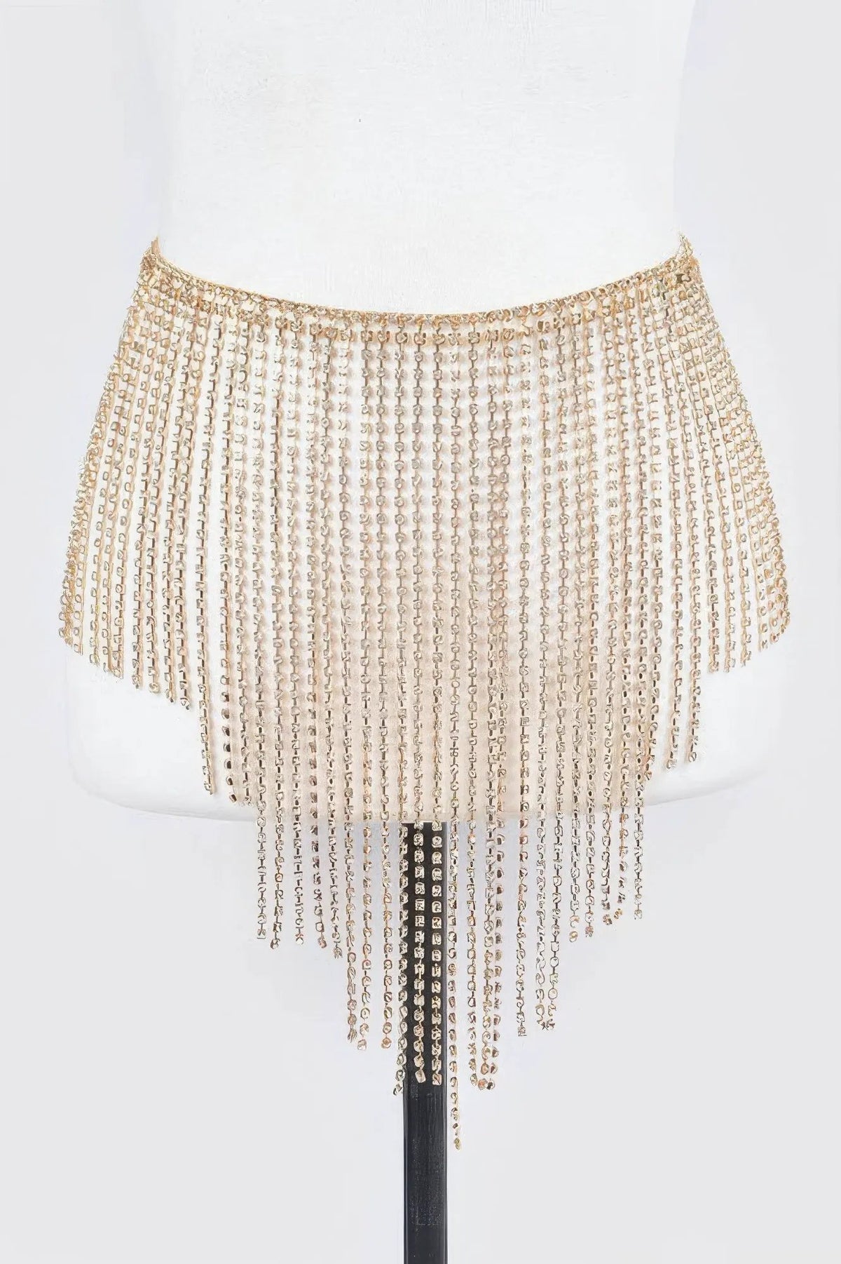 WOMEN'S BELT CHELSEA Cascading Rhinestones BYMANYC ® New York by BYMANYC ® New York
