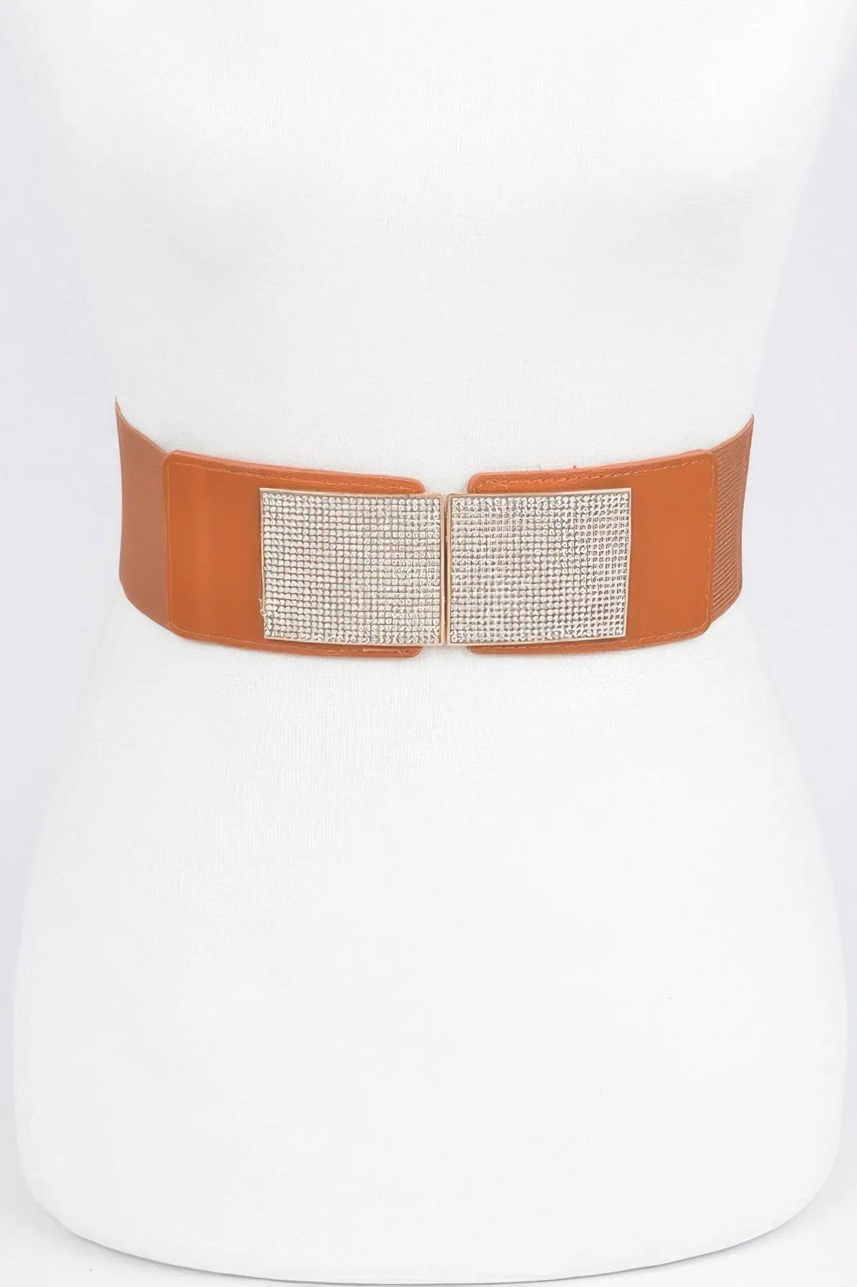 WOMEN'S BELT HUDSON Rhinestone Metal Buckle BYMANYC ® New York by BYMANYC ® New York
