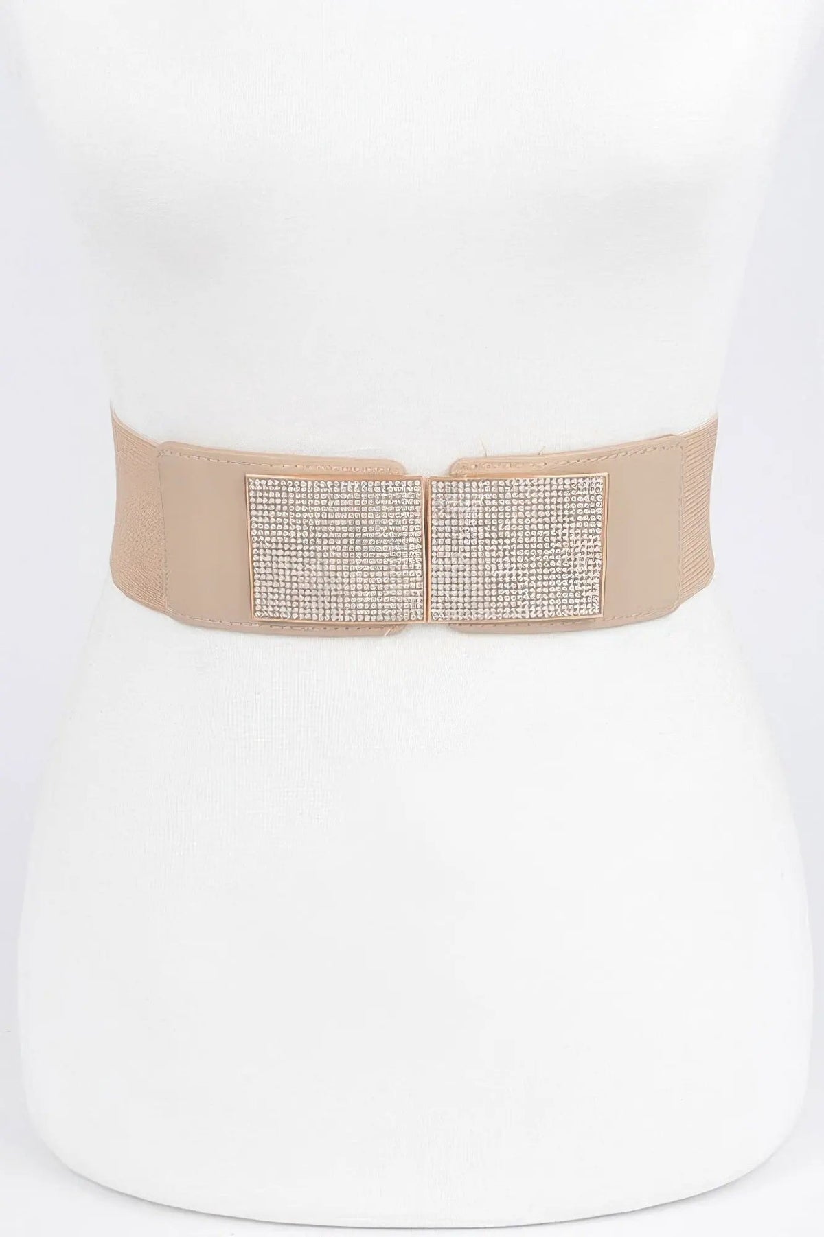 WOMEN'S BELT HUDSON Rhinestone Metal Buckle BYMANYC ® New York by BYMANYC ® New York