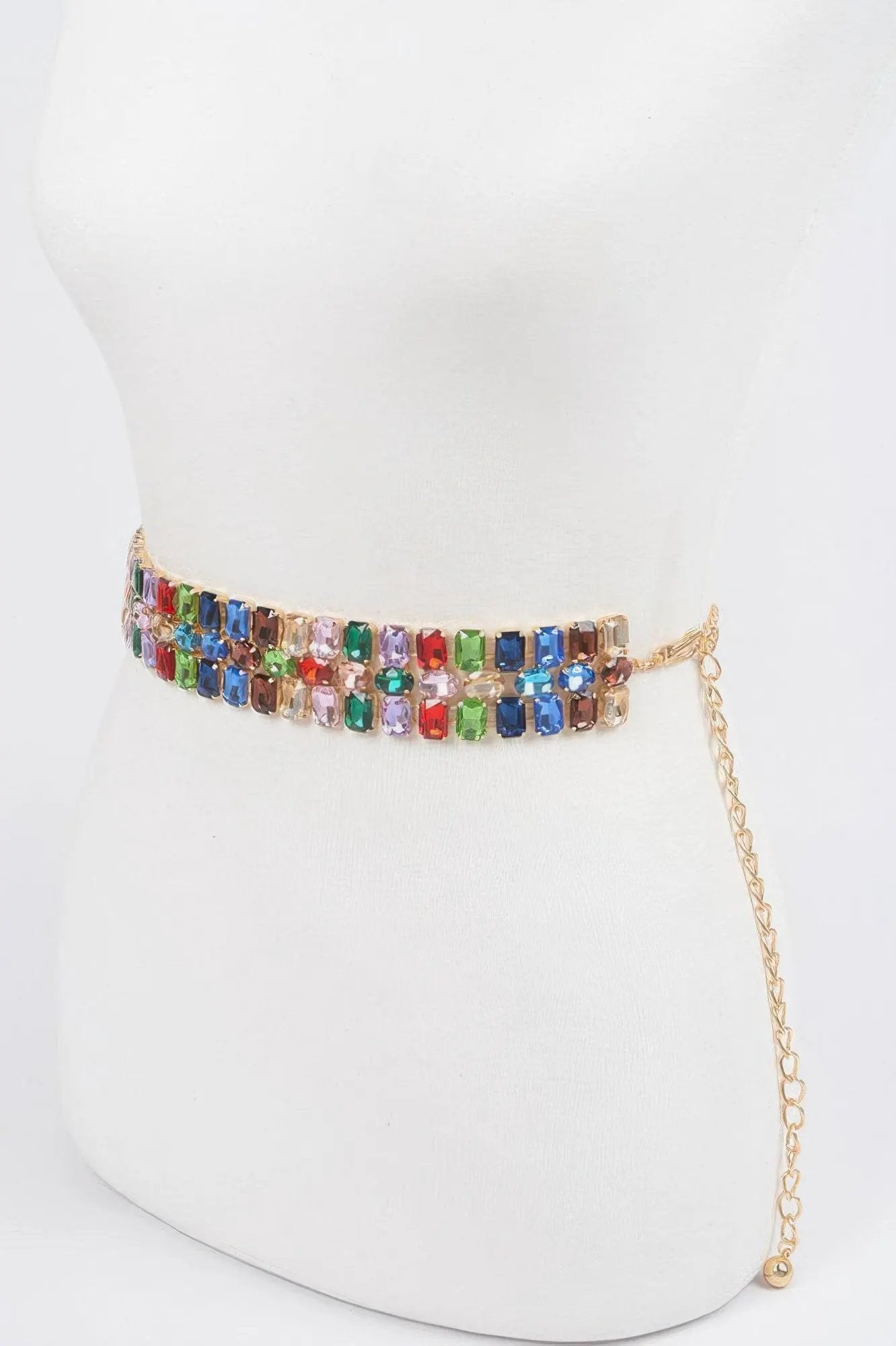 WOMEN'S BELT MADISON Multi Rhinestone New Collection BYMANYC ® New York by BYMANYC ® New York
