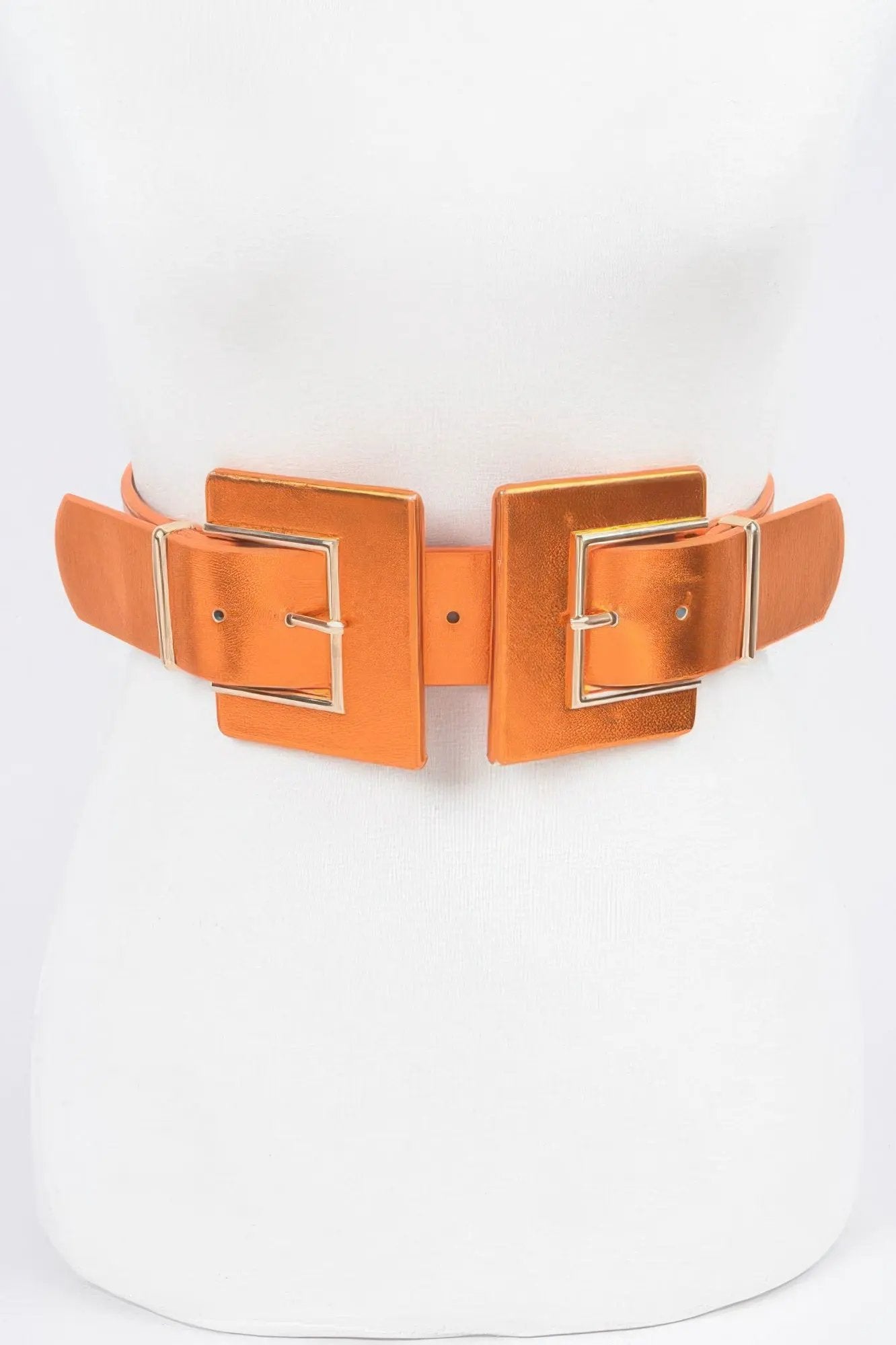 WOMEN'S BELT • TRIBECA Fashion Chic Two Buckle BYMANYC ® New York by BYMANYC ® New York