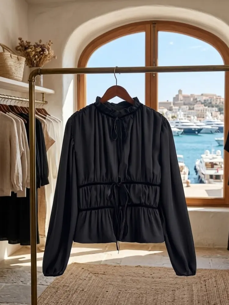 WOMEN'S BLOUSE BOULDER - Boutique Fashion Top - BYMANYC ® New York by BYMANYC ® New York