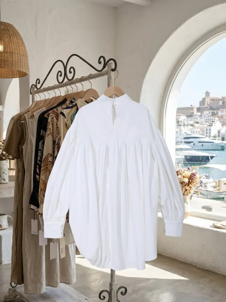 WOMEN'S BLOUSE CARMEL - Boutique Fashion Top - BYMANYC ® New York by BYMANYC ® New York