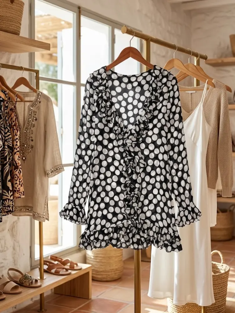 WOMEN'S BLOUSE GRAMERCY New Collection IBIZA Summer – BYMANYC ® New York by BYMANYC ® New York