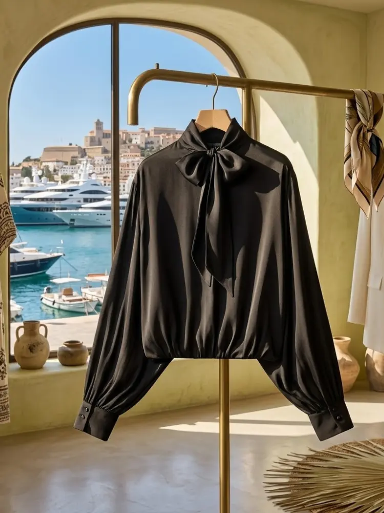 WOMEN'S BLOUSE LOS ANGELES - Boutique Fashion Top - BYMANYC ® New York by BYMANYC ® New York