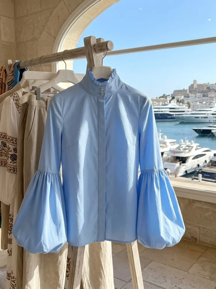 WOMEN'S BLOUSE PORTLAND - Boutique Fashion Top - BYMANYC ® New York by BYMANYC ® New York