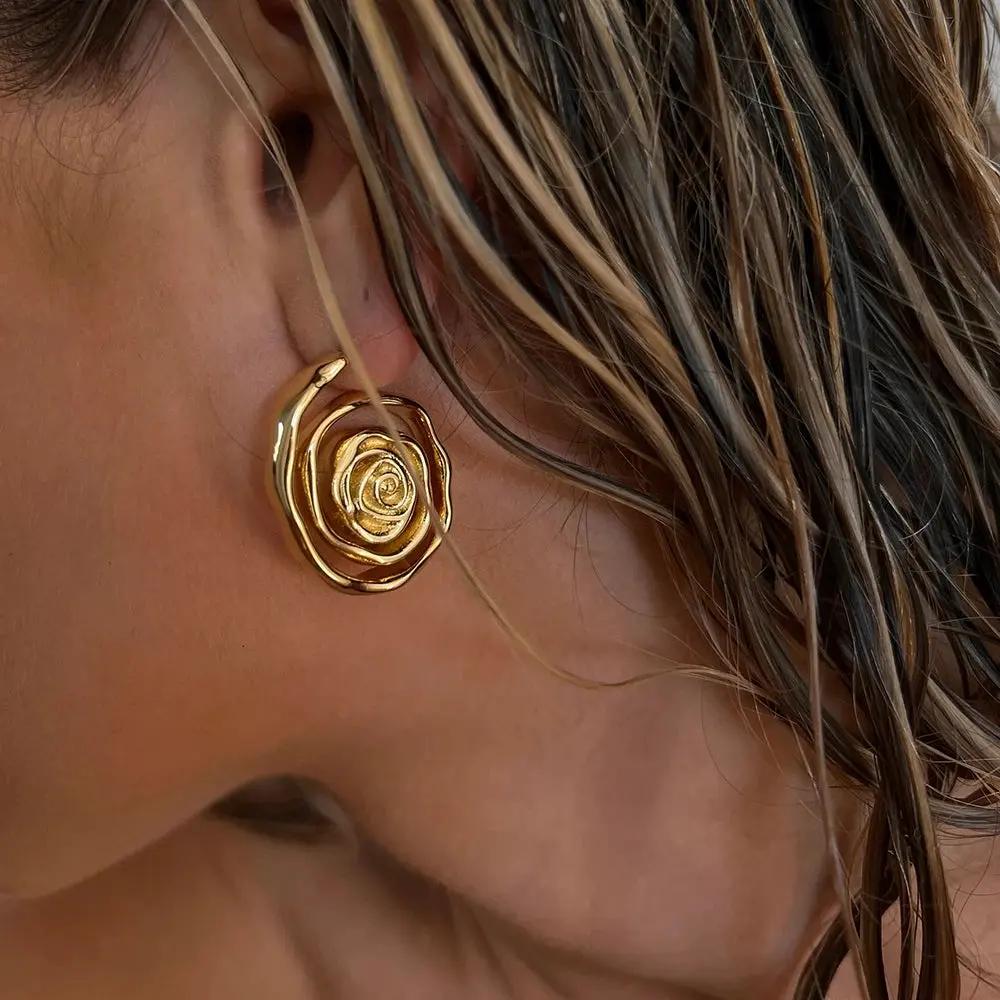 WOMEN'S EARRINGS Gold Color SOHO - BYMANYC ® New York by BYMANYC ® New York