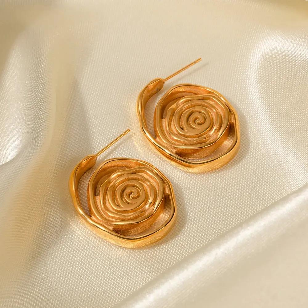 WOMEN'S EARRINGS Gold Color SOHO - BYMANYC ® New York by BYMANYC ® New York