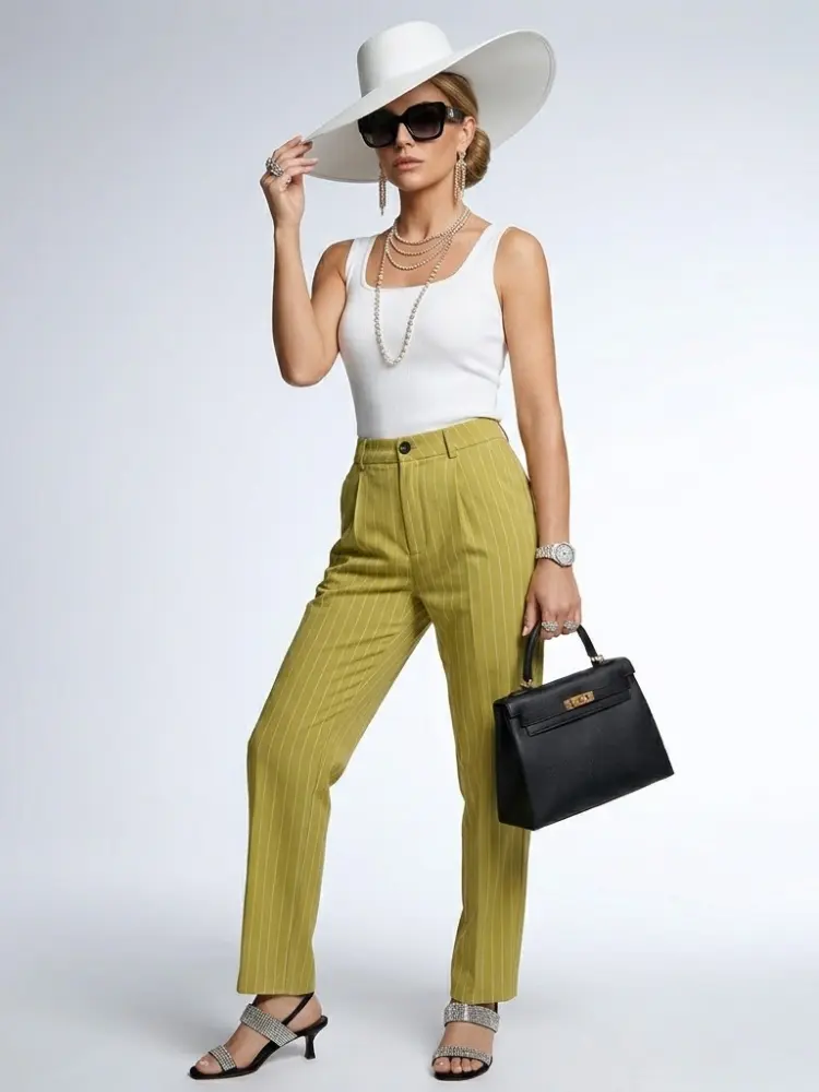 WOMEN'S PANTS GRAMERCY New Collection CHIC - BYMANYC ® New York by BYMANYC ® New York