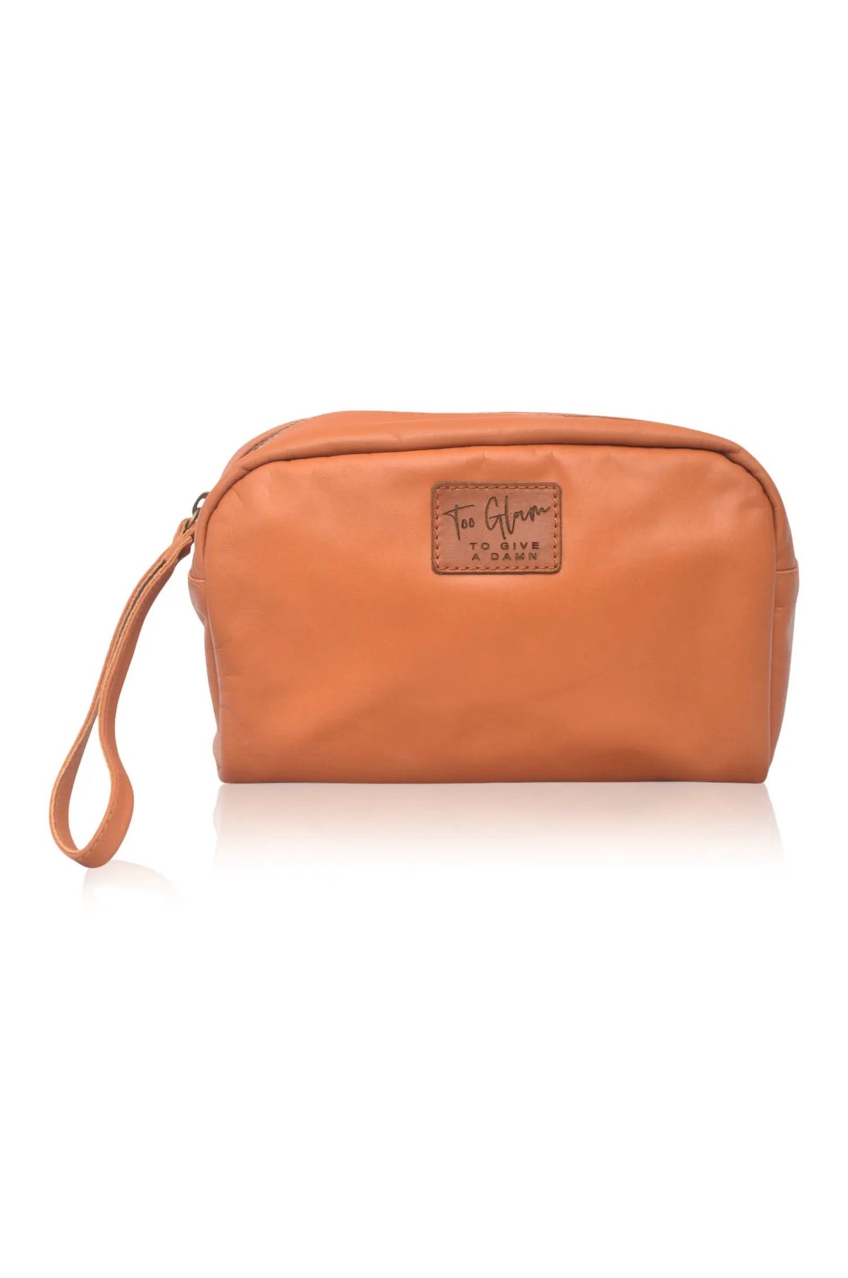 Wander Personalized Leather Cosmetic Bag by ELF