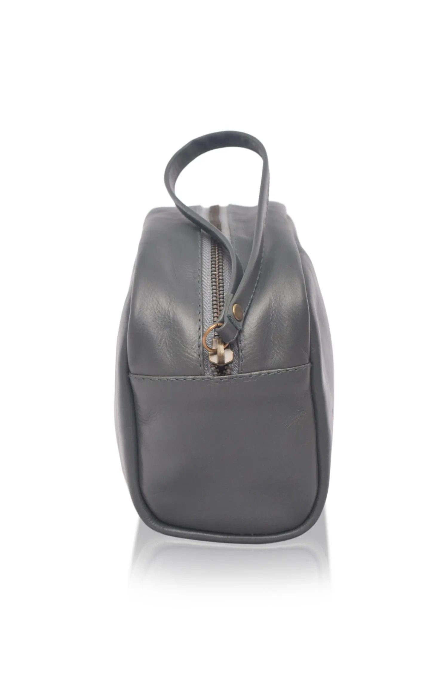 Wander Personalized Leather Cosmetic Bag by ELF