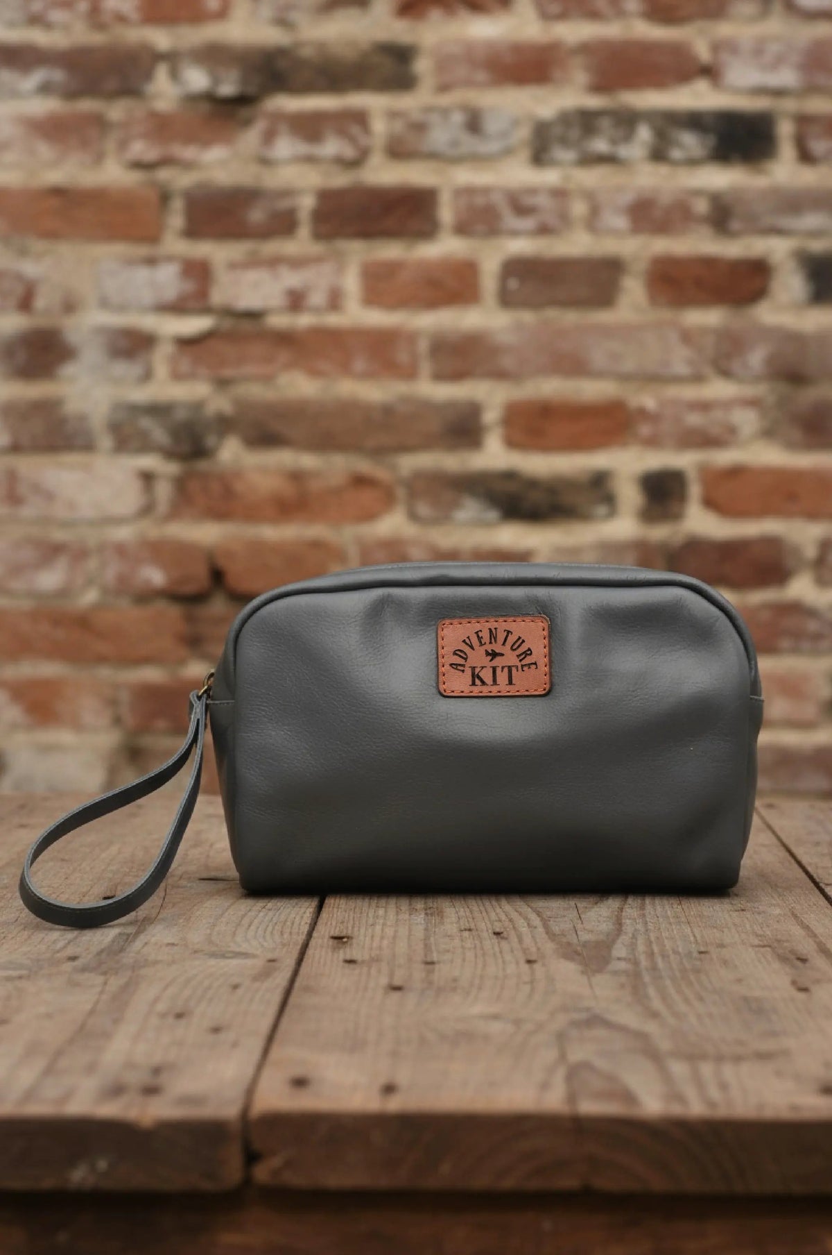 Wander Personalized Leather Cosmetic Bag by ELF