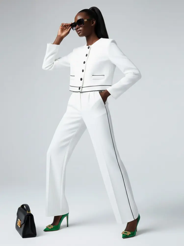 White MADISON Suit Jacket & Pants Prêt-à-Porter BYMANYC ® New York by BYMANYC ® New York
