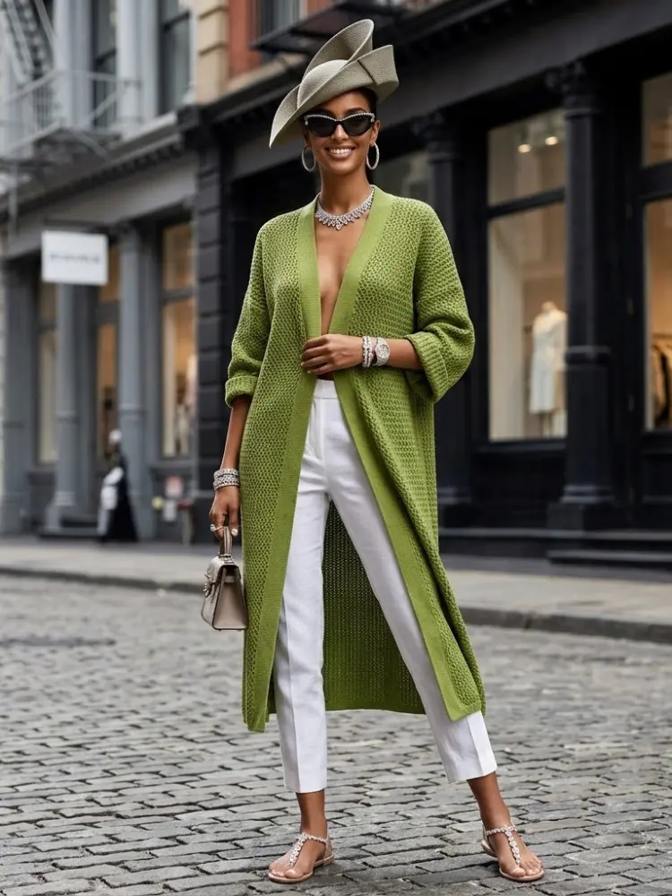 Woman's Cardigan BROOKLYN New Collection FASHION CHIC - BYMANYC ® New York by BYMANYC ® New York