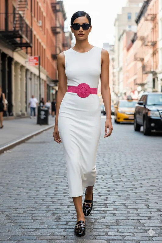 BYMANYC Womens Belt Sleek Sculpt NYFW Runway Style For Fashionistas New York by BYMANYC ® New York
