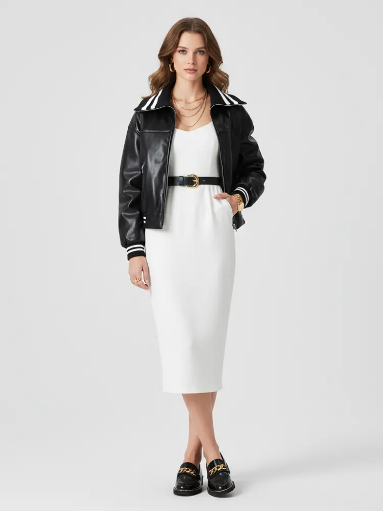 Women's Biker Jacket SOHO ECO FASHION BYMANYC ® New York by BYMANYC ® New York