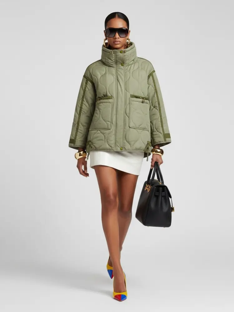 Women's Eco Jacket TRIANGLE NYFW New Collection BYMANYC ® New York by BYMANYC ® New York
