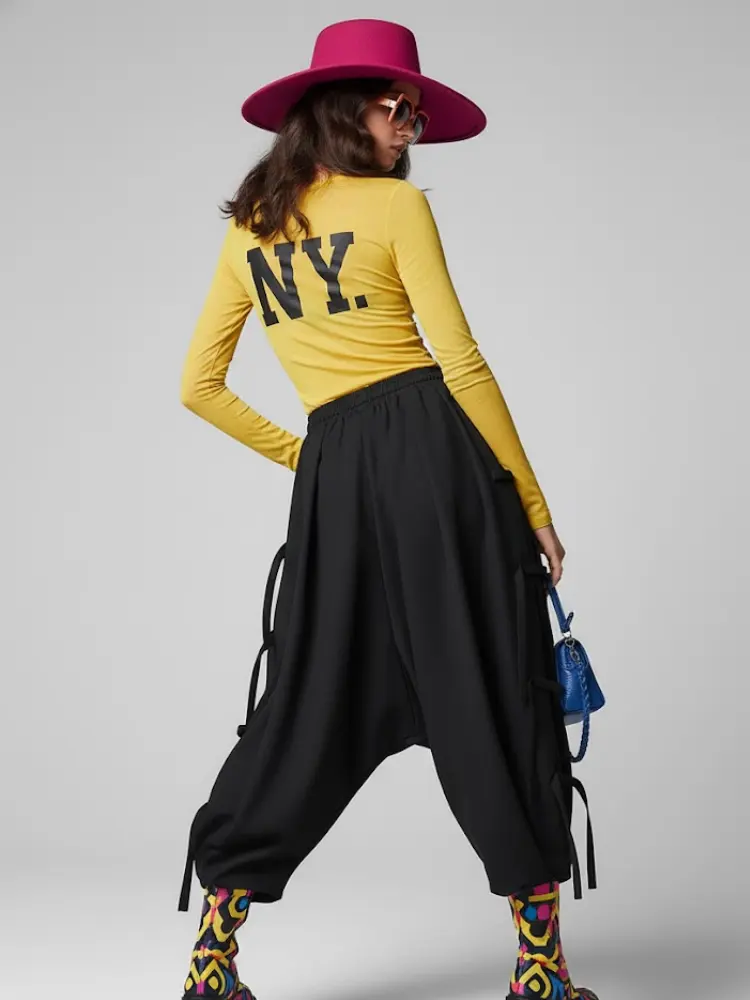 Women's Extra Wide Trousers FLATIRON NYFW New Colecction BYMANYC ® New York by BYMANYC ® New York