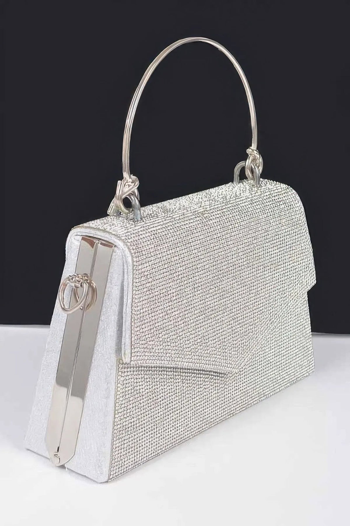 Women's Handbag Rhinestone Metal Handle - SOHO - BYMANYC ® New York by BYMANYC ® New York