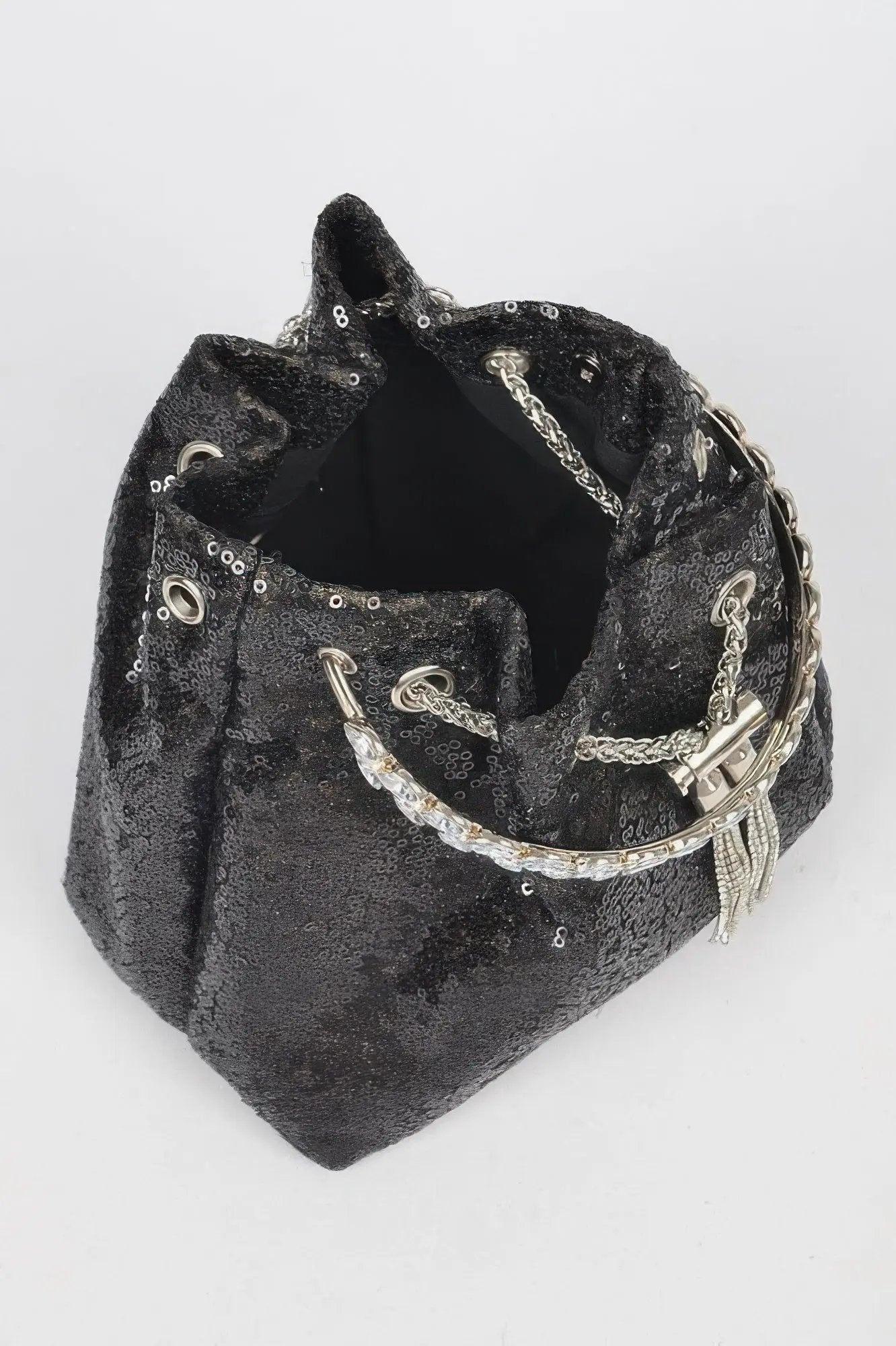 Women's Handbag Sequins Bucket Bag - NOHO - BYMANYC ® New York by BYMANYC ® New York