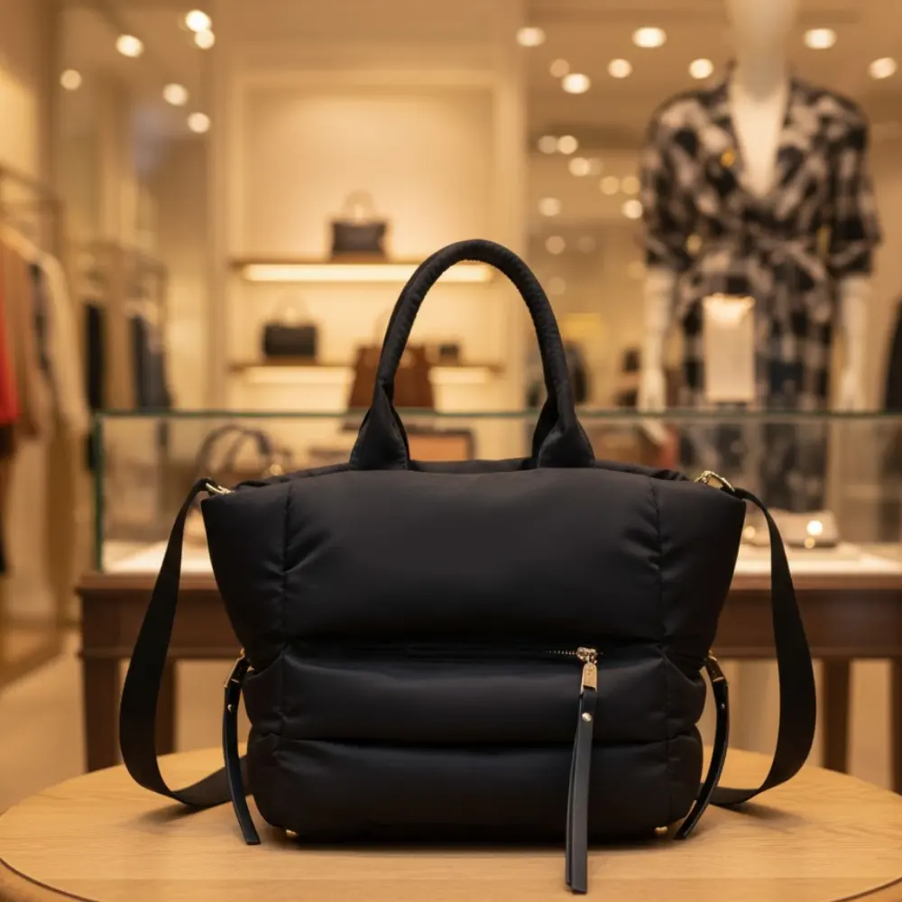 Women's Handbags: SoHo Puffer Tote | Manhattan Chic Collection BYMANYC ® New York by BYMANYC ® New York