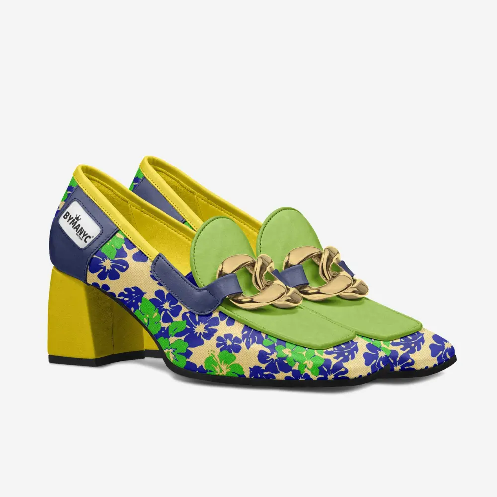 Women's Heeled Loafer ASTORIA Couture BYMANYC ® New York by BYMANYC ® New York