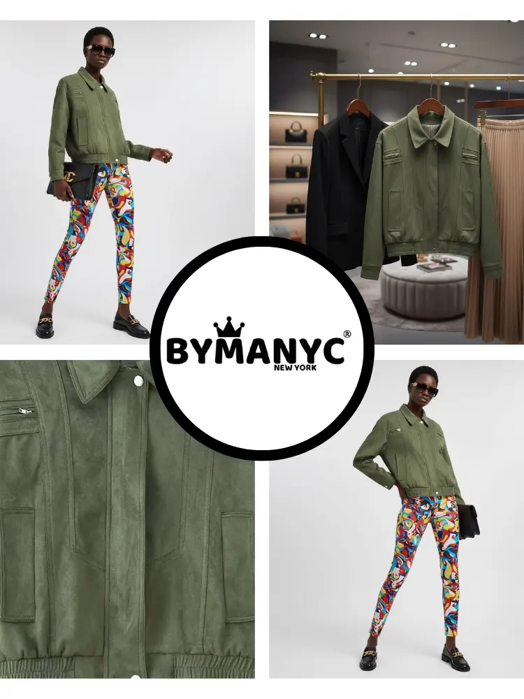 Women's Jacket HUDSON YARDS NYFW New Colecction BYMANYC ® New York by BYMANYC ® New York