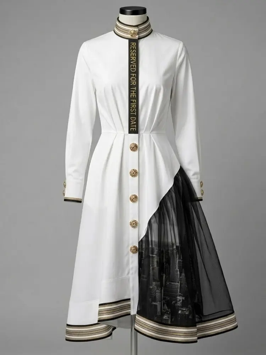 Fifth Avenue Shirt Dress BYMANYC Limited Edition for Women Manhattan Chic by BYMANYC ® New York