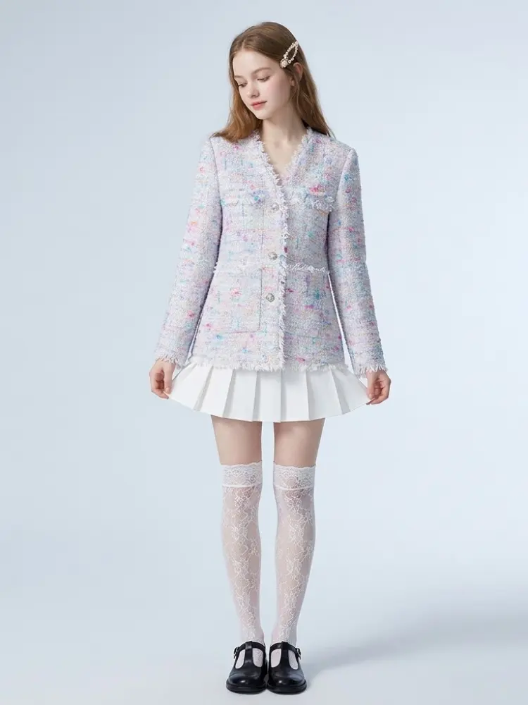 Women's Luxury Plaid Blazer UPPER EAST New Collection Prêt-à-Porter BYMANYC ® New York by BYMANYC ® New York