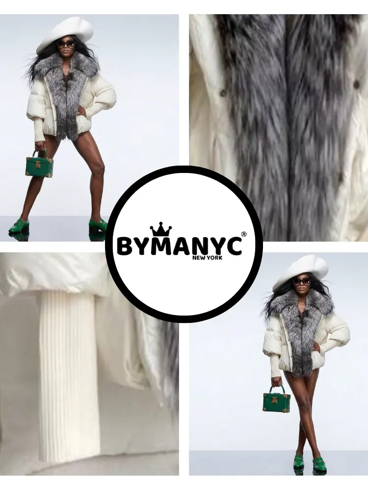 Women's Winter Luxury Puffer Jacket VAIL New Collection Prêt-à-Porter BYMANYC ® New York by BYMANYC ® New York
