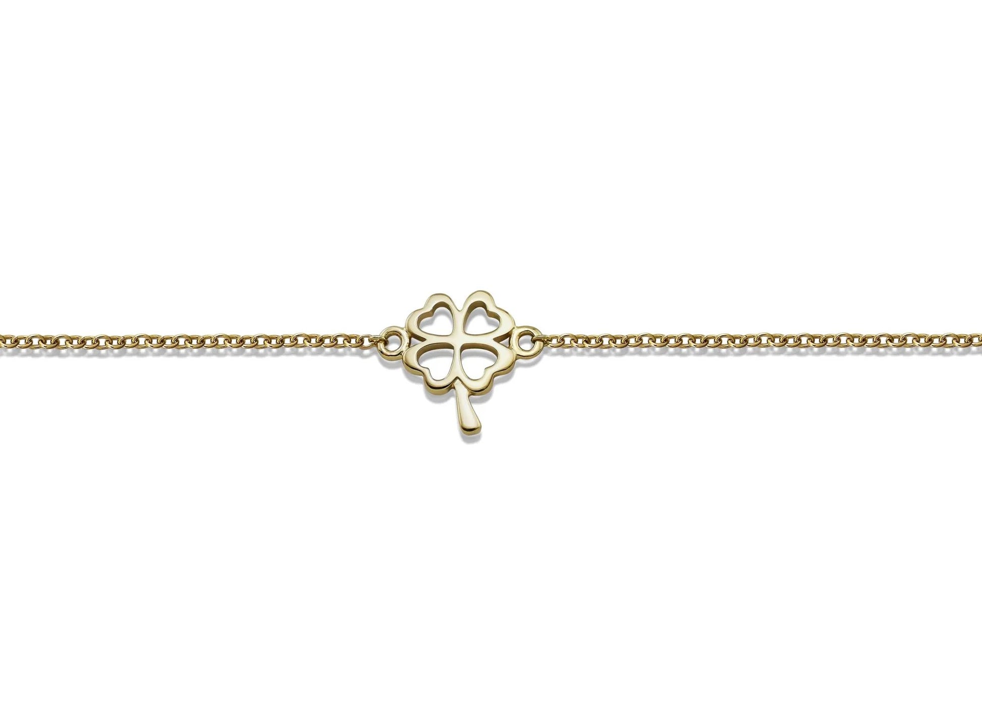 Feel the Spirit Armband Lucky Leaf Gold-Plated XB002G by Jwls4u