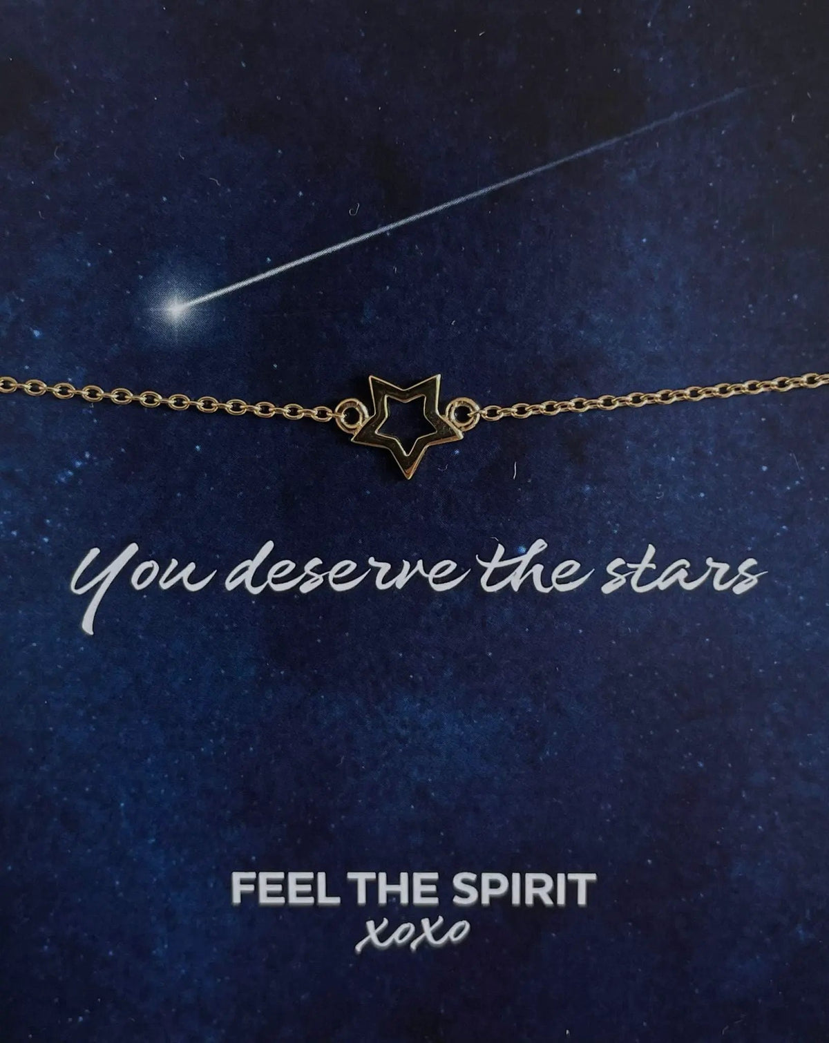 Feel the Spirit Armband Ster Gold-Plated XB003G by Jwls4u