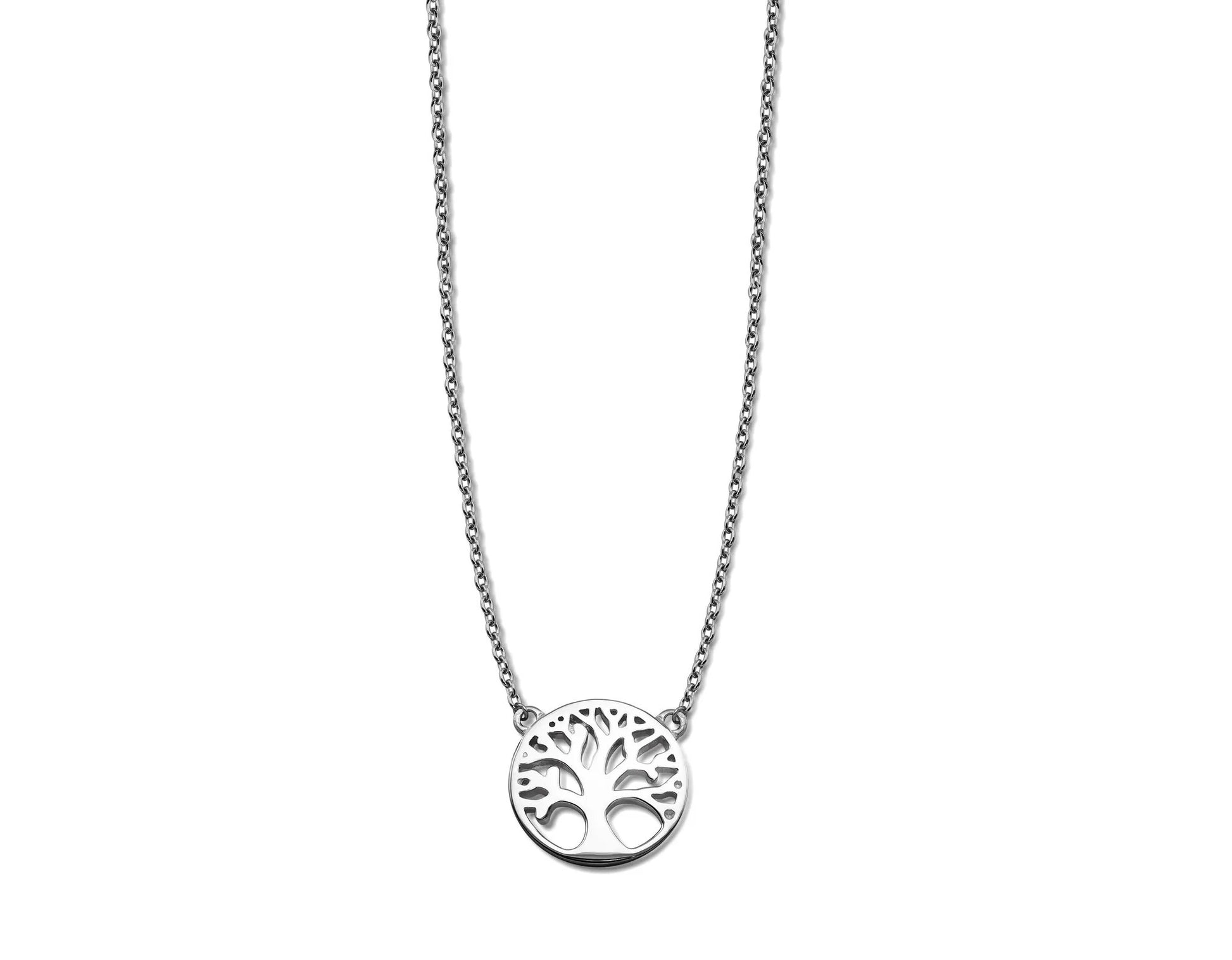 Ketting Levensboom Zilver XN006S by Jwls4u