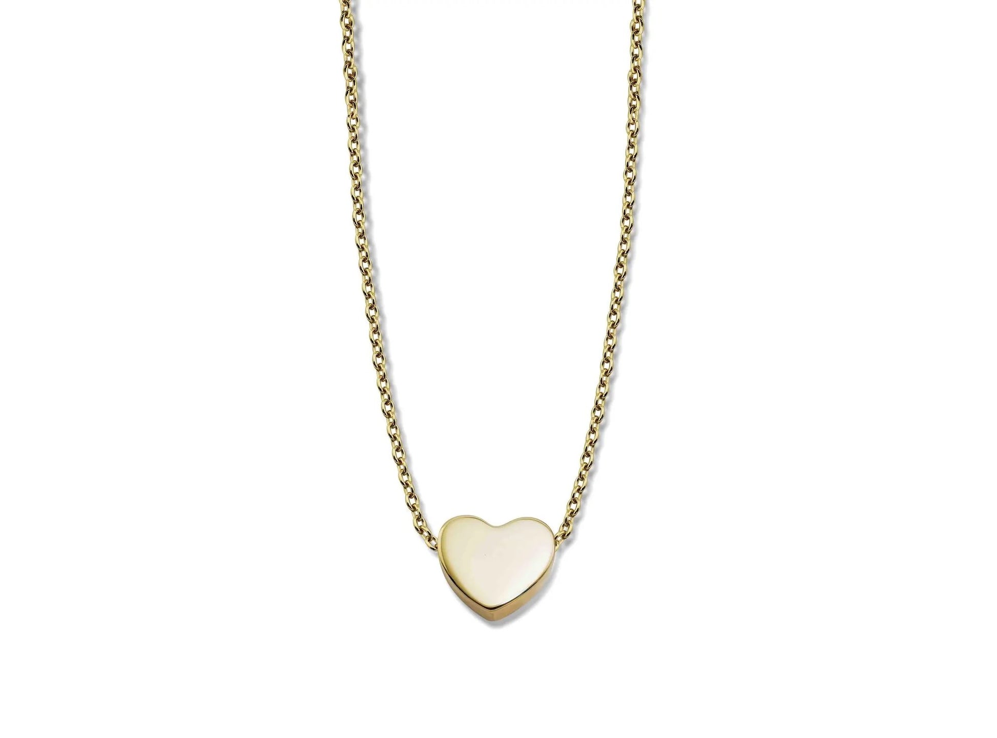 Ketting Hartje Goudkleur XN009G by Jwls4u