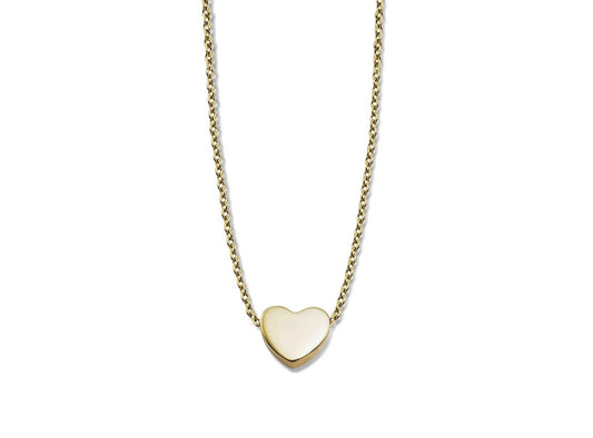 Ketting Hartje Goudkleur XN009G by Jwls4u