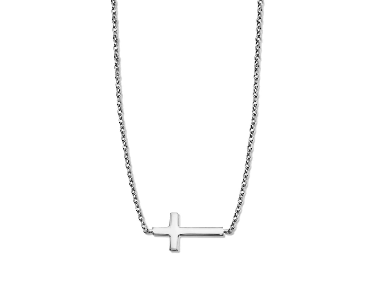 Ketting Kruisje Zilver XN011S by Jwls4u