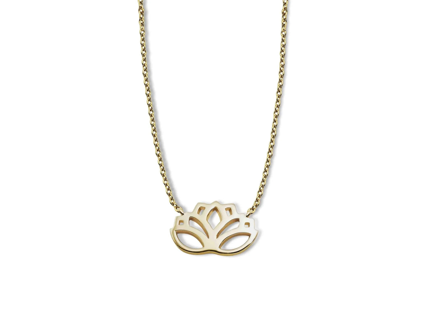 Ketting Lotus Goudkleur XN012G by Jwls4u