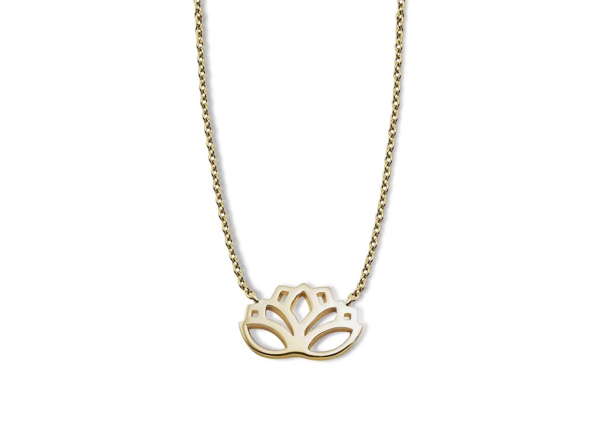 Ketting Lotus Goudkleur XN012G by Jwls4u