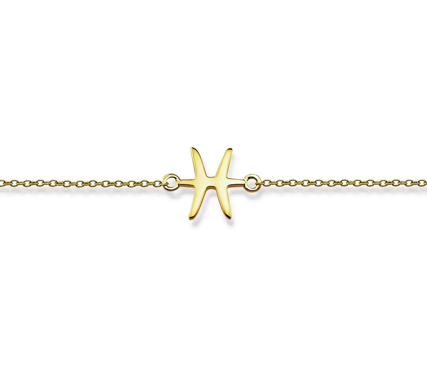 Vissen Armband Gold-Plated Zodiac ZB003G Jwls4u by Jwls4u