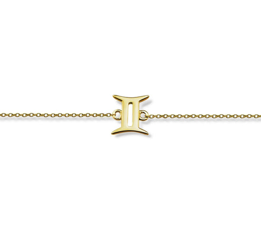 Tweelingen Armband Gold-Plated Zodiac ZB006G Jwls4u by Jwls4u