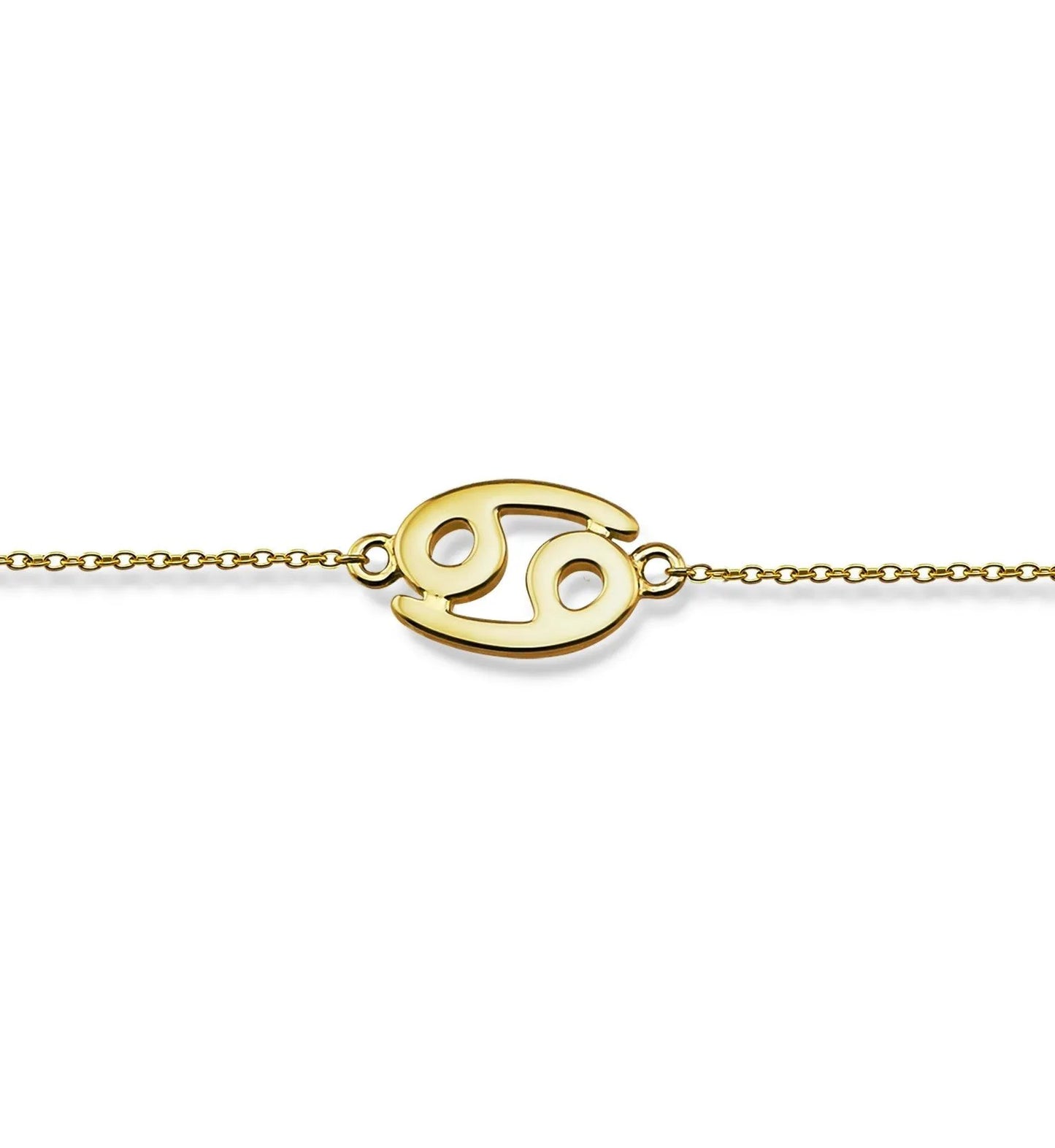 Kreeft Armband Gold-Plated Zodiac ZB007G Jwls4u by Jwls4u