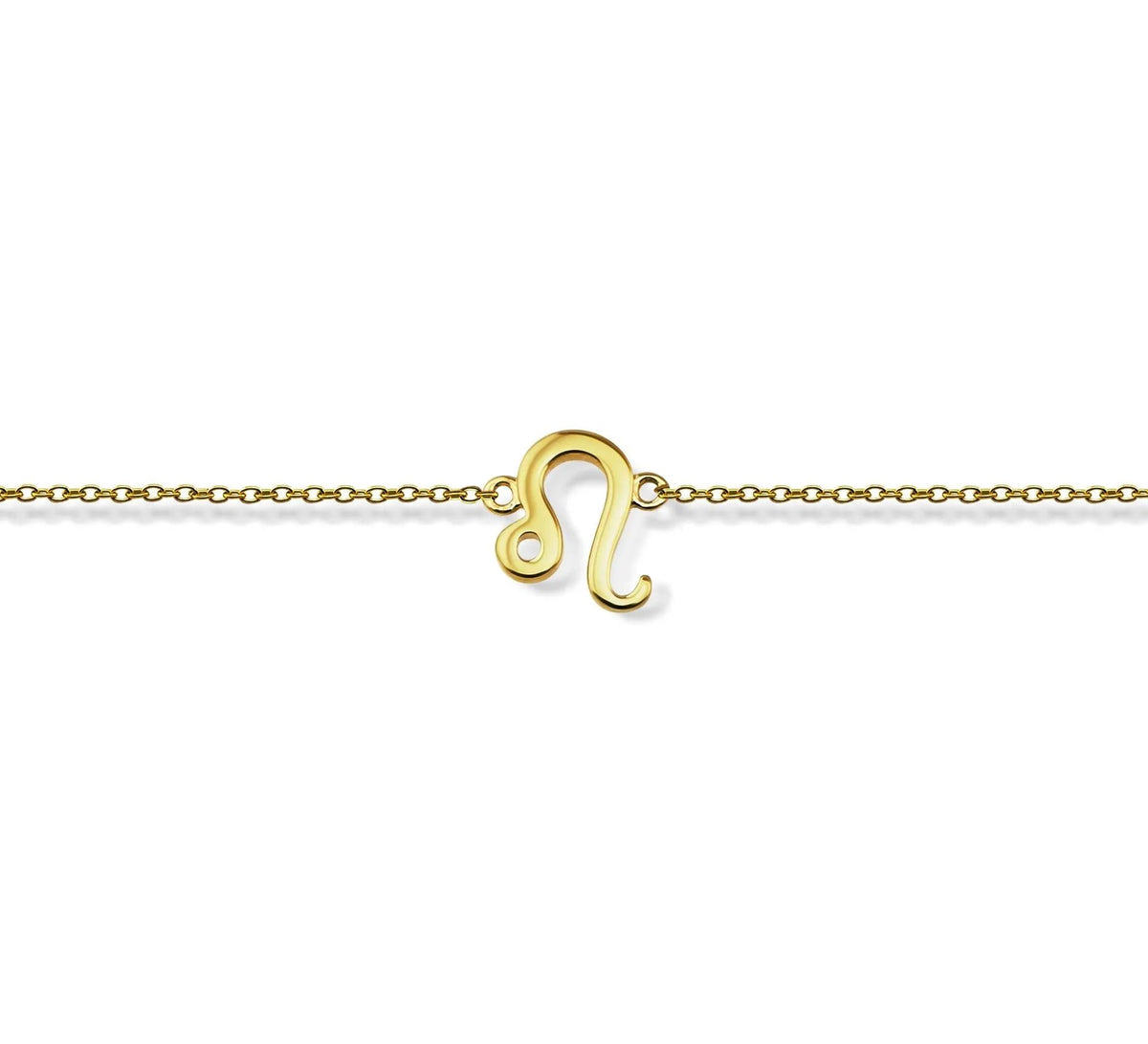 Leeuw Armband Gold-Plated Zodiac ZB008G Jwls4u by Jwls4u