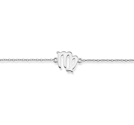 Maagd Armband Zilver Zodiac ZB009S by Jwls4u